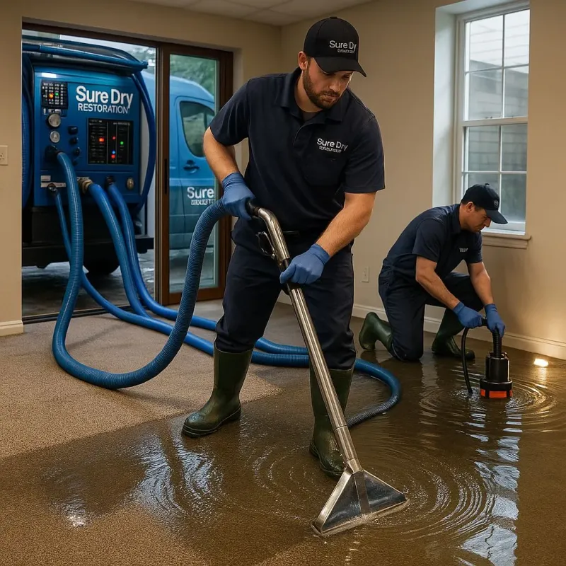 Water Extraction and Removal process in East Tremont, NY